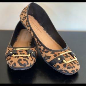Leopard Ballet Flats size 9